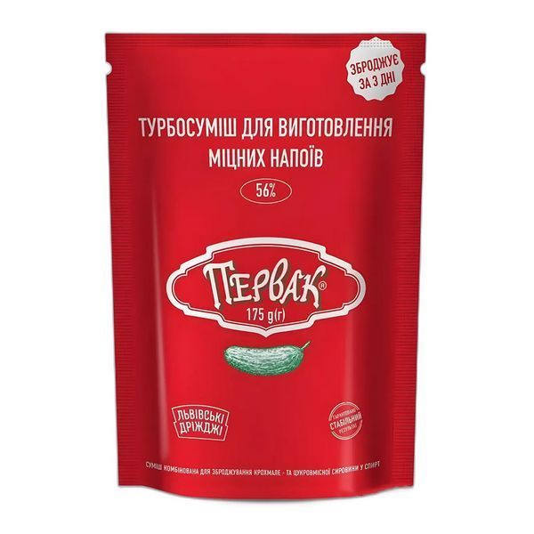 Дрожжи Турбосмесь ПЕРВАК (175 г) 1шт 100000556 фото
