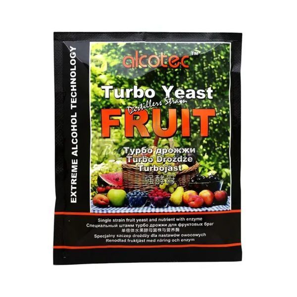 Турбо дрожжи Alcotec Turbo Yeast Fruit 60г 5шт 100000553-5 фото