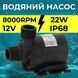 Насос водяний 12V 22W тато 100000725 фото 1
