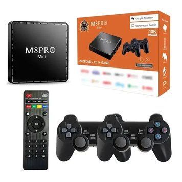 Игровая консоль M8 Рro Android Wireless Ретро приставка на 10000 игр MM88 фото